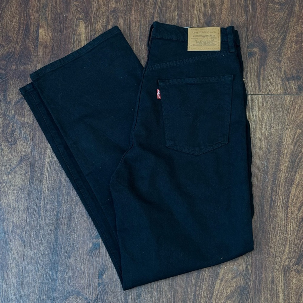 Levi’s ribcage straight ankle jeans